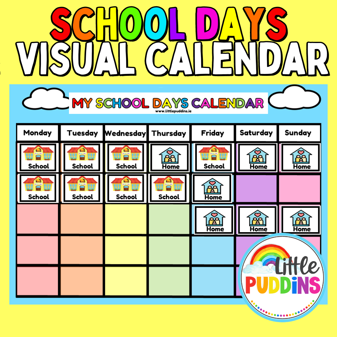 My School Days Calendar Schedule