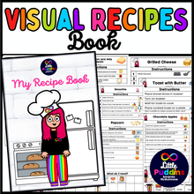 Load image into Gallery viewer, Visual Recipes - Sequencing - Shopping Book for Autism Special Education
