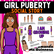 Load image into Gallery viewer, Autism Girl Puberty Social Story
