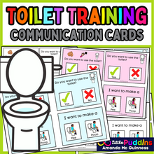 Load image into Gallery viewer, Autism Toilet Training Communication Requestion AAC Cards
