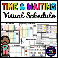 Load image into Gallery viewer, Time Waiting Management Visual Schedule For Autism Special Education
