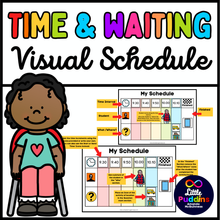 Load image into Gallery viewer, Time Waiting Management Visual Schedule For Autism Special Education
