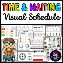 Load image into Gallery viewer, Time Waiting Transitions Visual Supports For Autism Special Education
