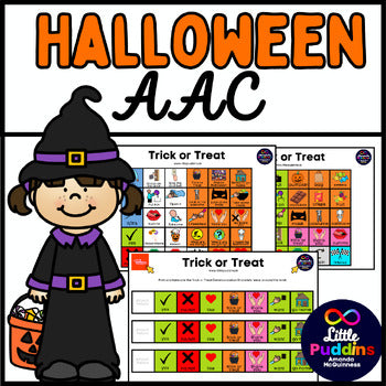 Halloween AAC Communication Resources FREE