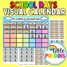 Load image into Gallery viewer, My School Days Calendar
