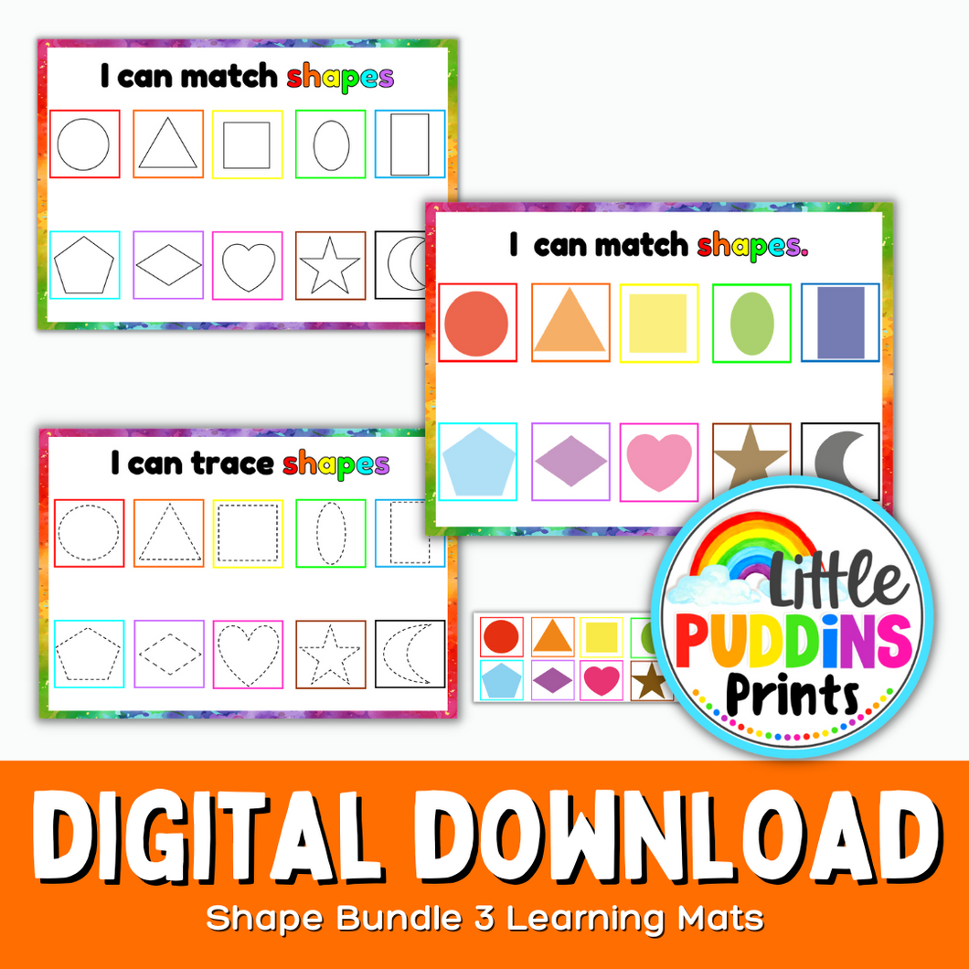 Shapes Learning Bundle