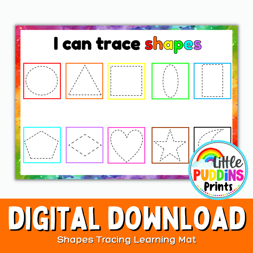 I Can Trace Shapes