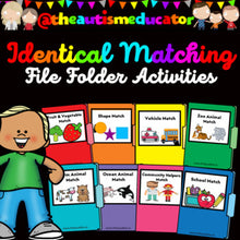 Load image into Gallery viewer, Identical Match / Matching File Folders
